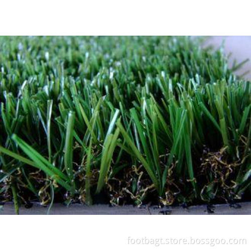 Natural Decorative Garden Artificial Grass C Shape UV Resis